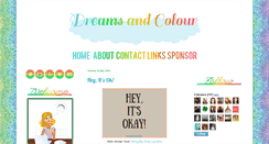 Desktop Screenshot of dreamsandcolour.com